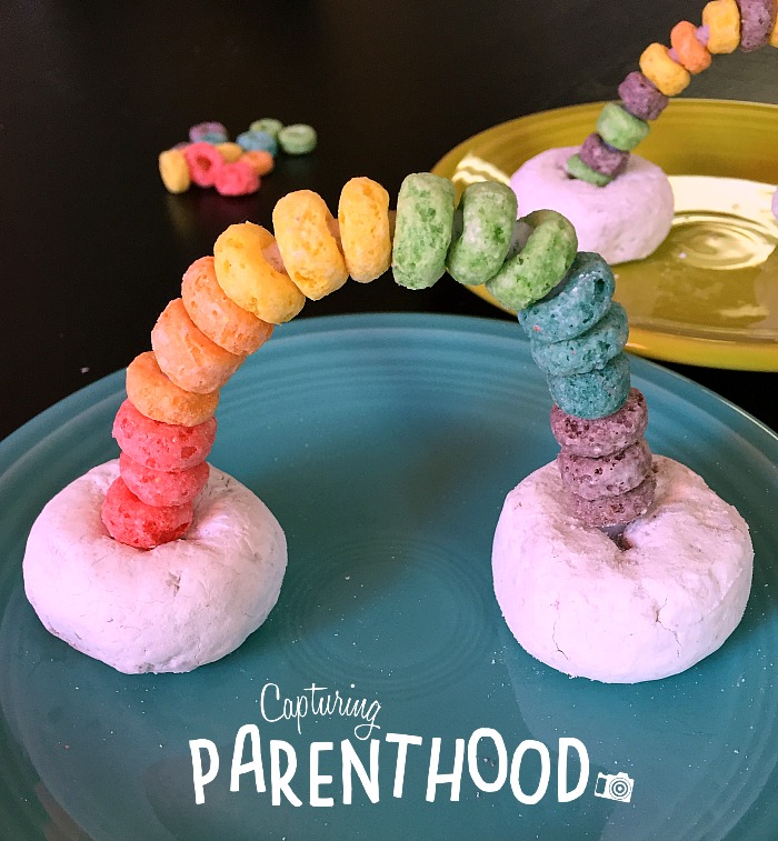 Froot Loops Rainbow Snack © Capturing Parenthood