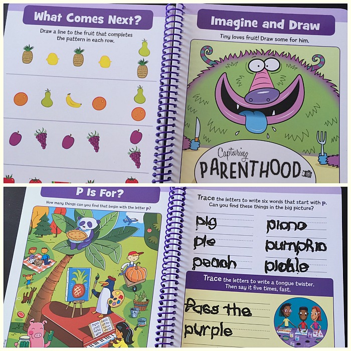 Dry Erase Activity Books for Preschoolers © Capturing Parenthood