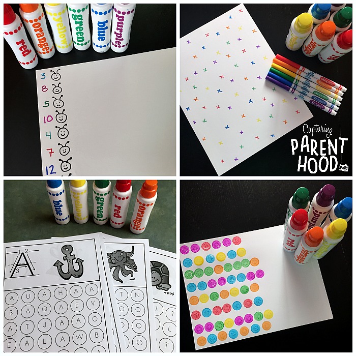 Do-A-Dot Learning Activities • Capturing Parenthood