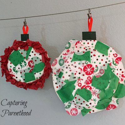 Toddler Christmas Crafts © Capturing Parenthood