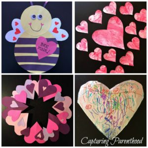 Heart-Filled Valentine's Day Crafts (2017) • Capturing Parenthood