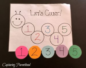 Counting Caterpillar • Capturing Parenthood