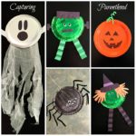 Paper Plate Halloween Crafts