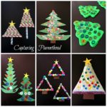 Christmas Tree Arts + Crafts for Kids