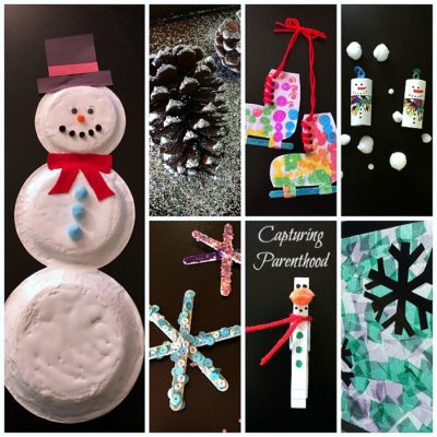 Winter-Themed Arts + Crafts for Kids