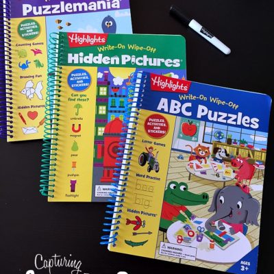 Dry Erase Activity Books for Preschoolers