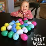 Plastic Easter Egg Activities for Toddlers