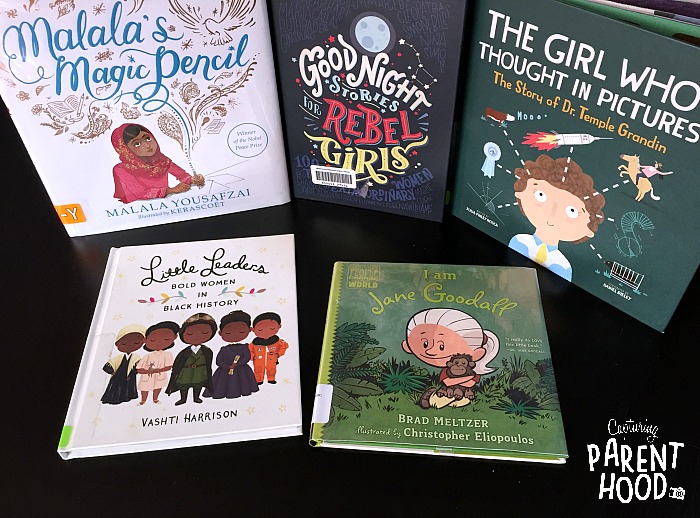 Inspiring Books for Young Girls © Capturing Parenthood