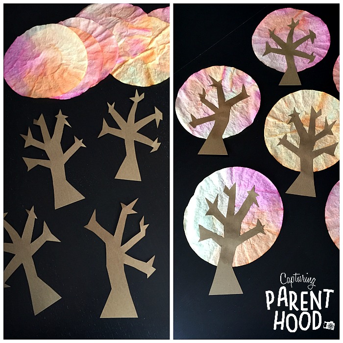 Fall Tree Crafts for Kids © Capturing Parenthood