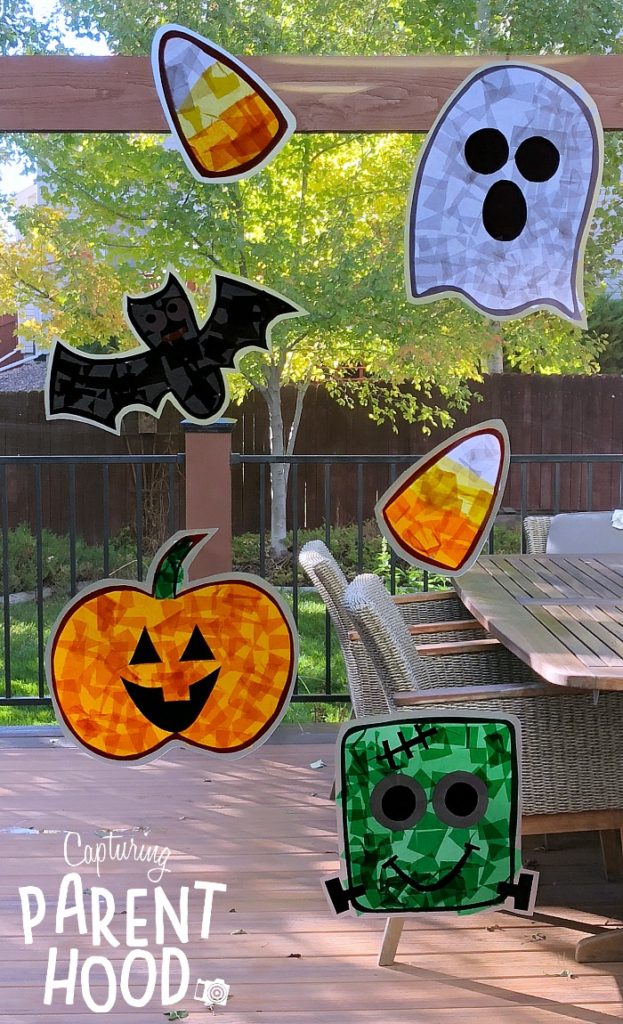 Halloween Suncatchers • Capturing Parenthood