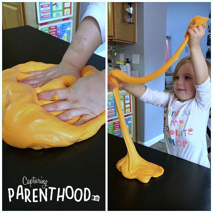 Homemade Halloween Slime © Capturing Parenthood