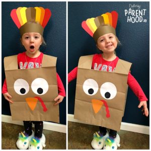 Paper Bag Turkey Craft • Capturing Parenthood