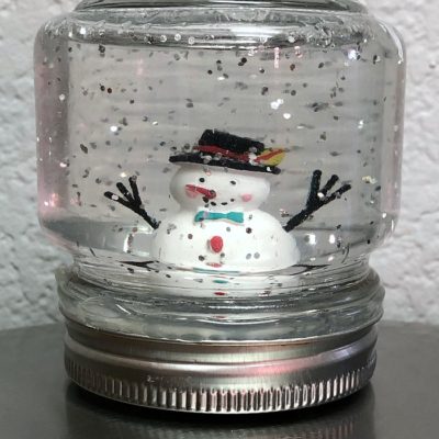 DIY Snow Globe Sensory Jar