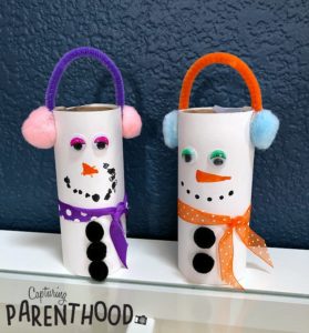 Snowman Crafts For Kids • Capturing Parenthood