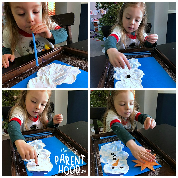 Snowman Crafts for Kids © Capturing Parenthood