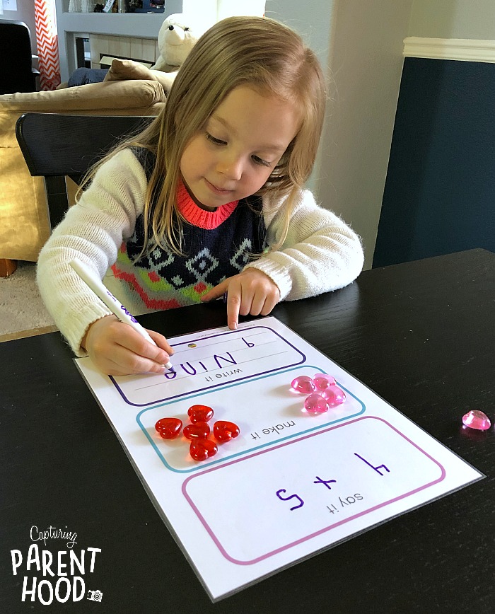 Preschool Math - Learning Addition © Capturing Parenthood