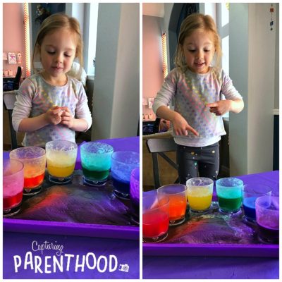 Erupting Rainbows • Capturing Parenthood