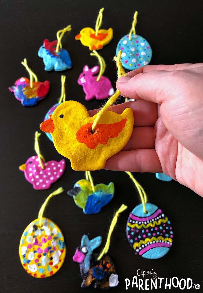 Salt Dough Easter Ornaments © Capturing Parenthood