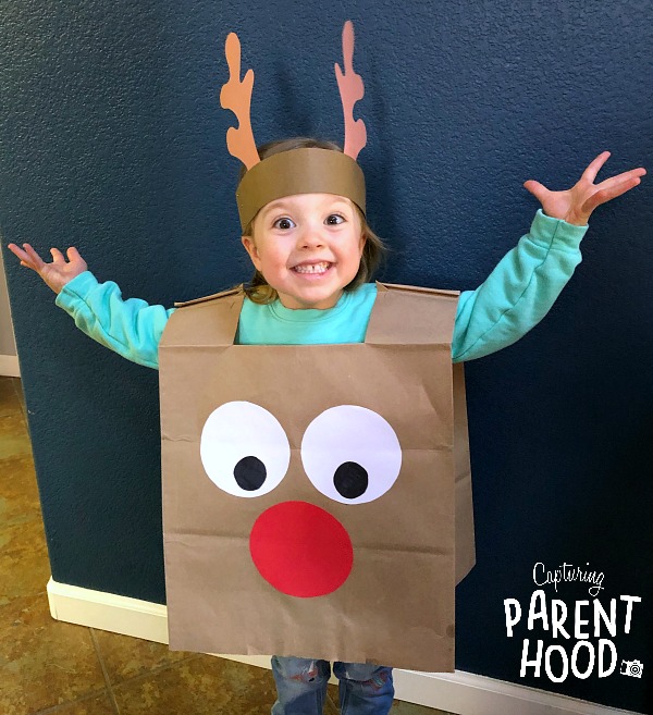 Papierová taška Reindeer Craft • Zachytenie rodičovstva