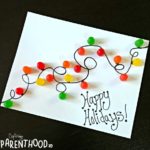 Dots Candy Christmas Lights Craft