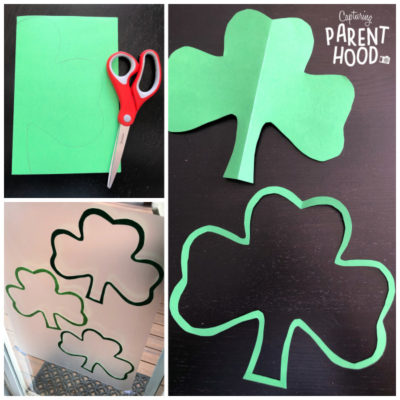 Shamrock Suncatchers • Capturing Parenthood